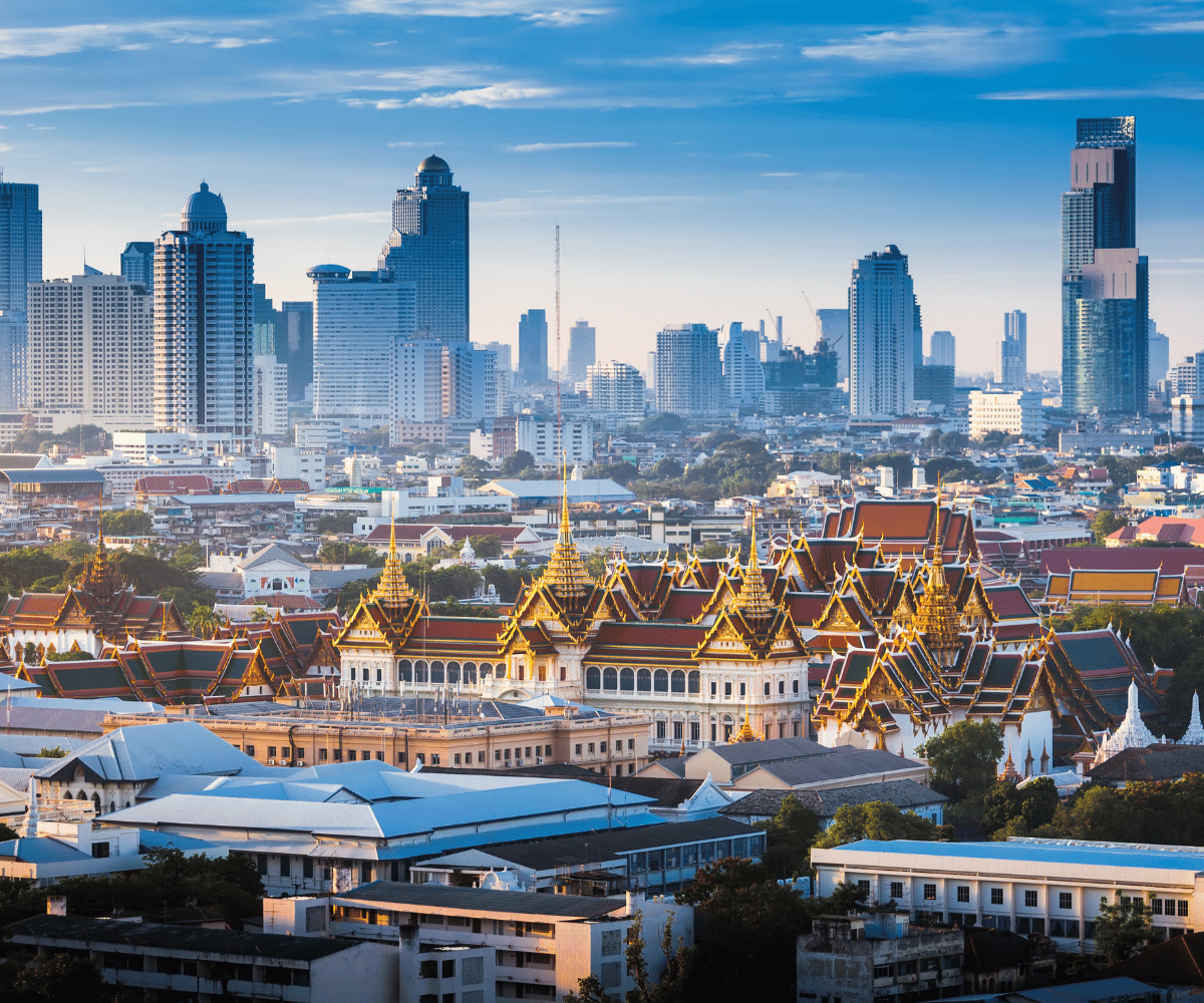 A city view of Bangkok, a popular destination for medical tourism in Asia